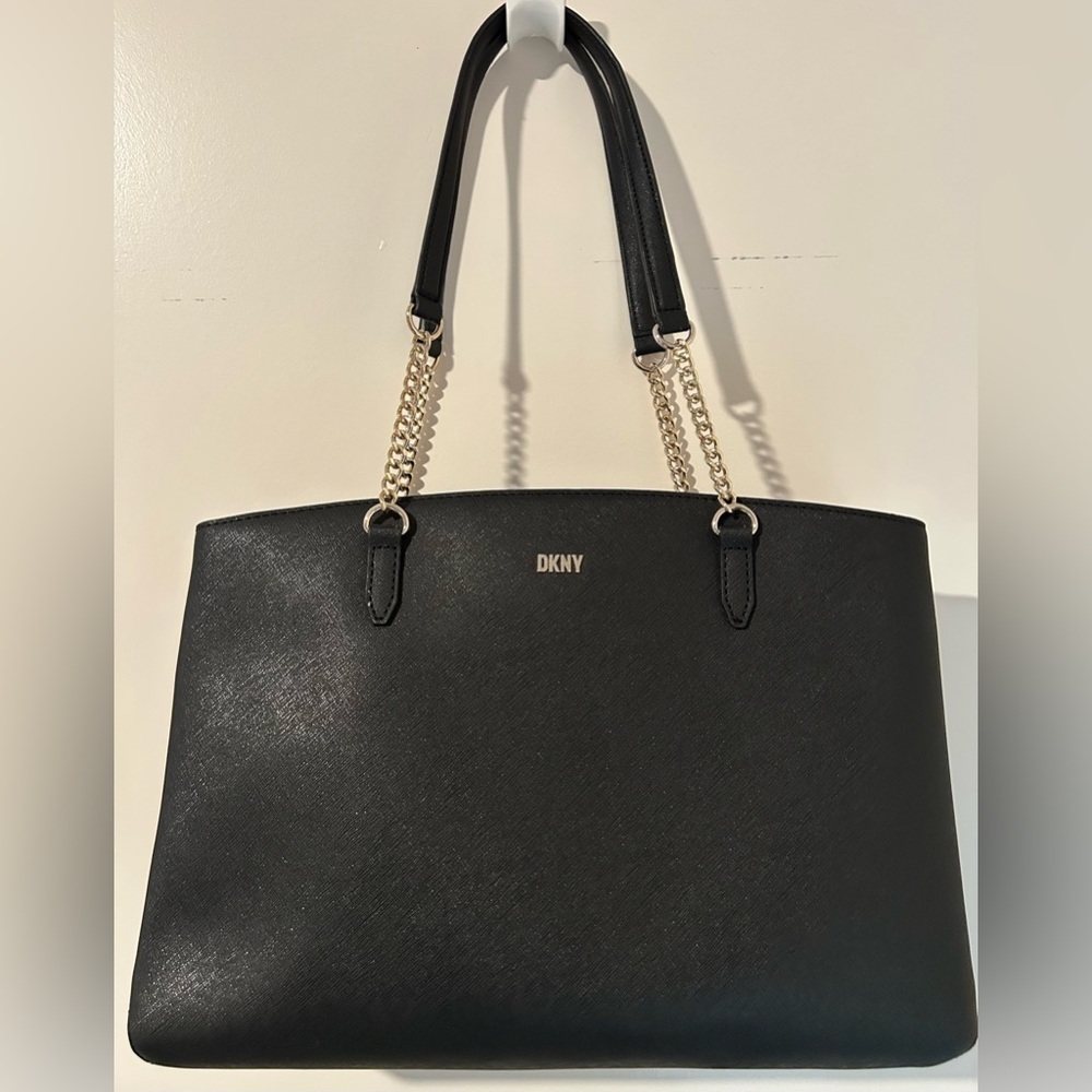 DKNY Bryant Park Triple Compartment Shoulder Bag, EUC.